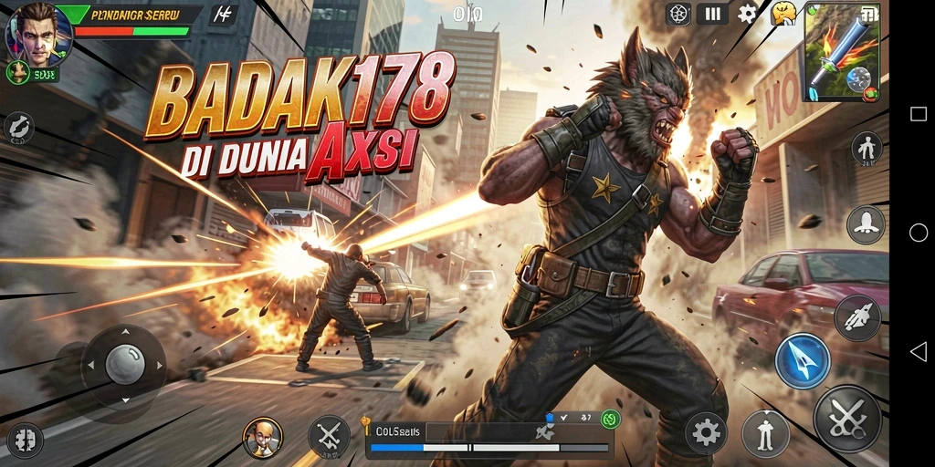 Gameplay seru BADAK178 dengan pertarungan yang mendebarkan.