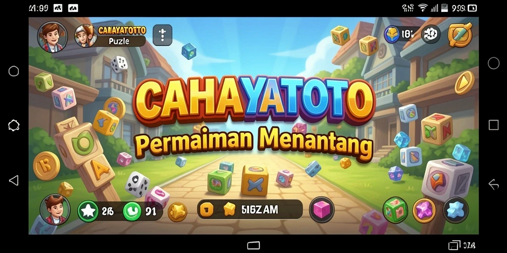 Tampilan gameplay <strong>CAHAYATOTO</strong> yang menarik dan menantang.