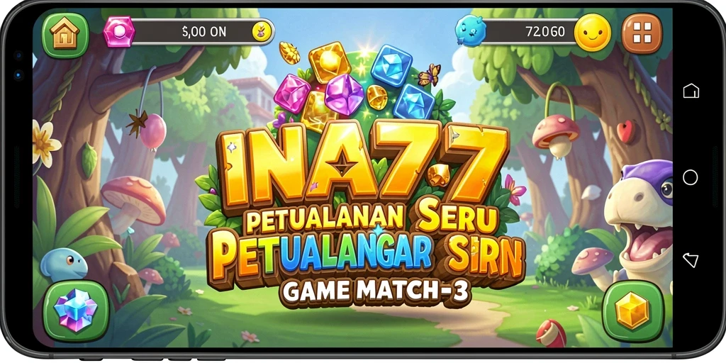Tampilan gameplay menarik dari INA777 yang penuh warna.