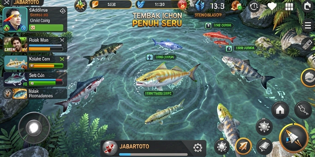 Tampilan menarik dari gameplay JABARTOTO yang menampilkan aksi memukau.