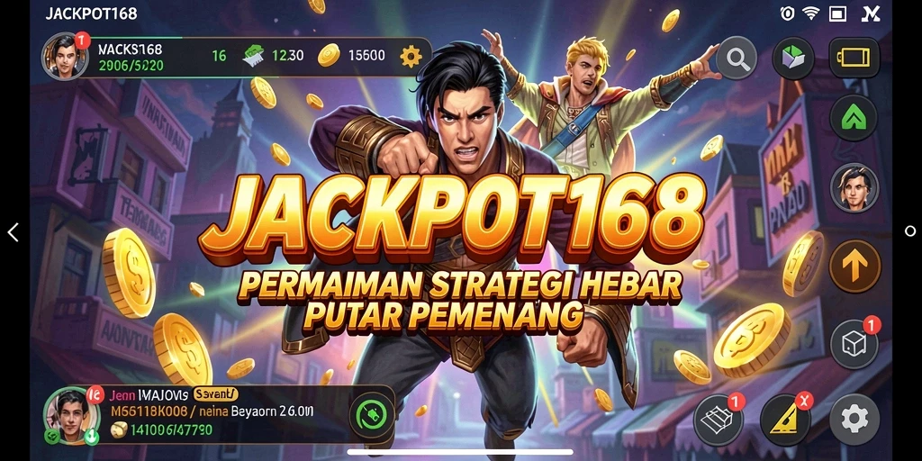 Tampilan gameplay menarik dari JACKPOT168 dengan strategi mendebarkan.