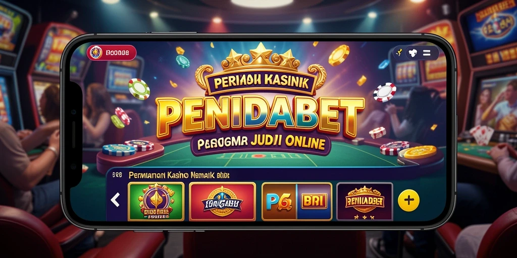 Tampilan gameplay yang mengasyikkan di PENIDABET Kasino.