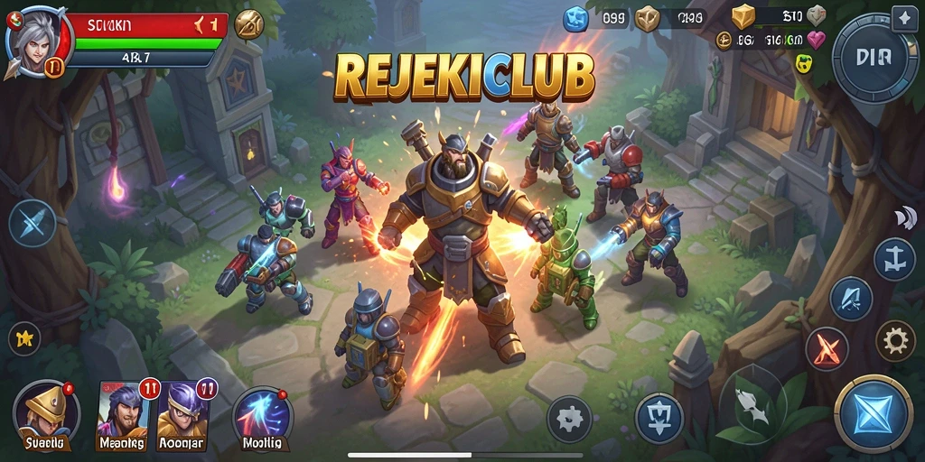 Gameplay menarik dalam dunia strategi REJEKICLUB.